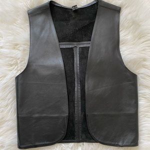 Kookie Leather Vest Size M